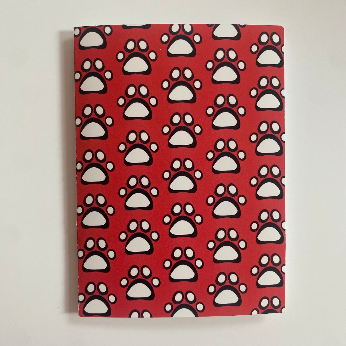 RED PUPPY PAW CARD