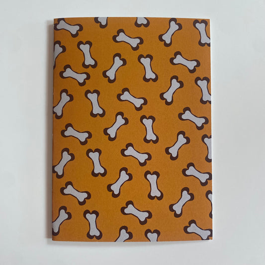 ORANGE JUICY BONE CARD