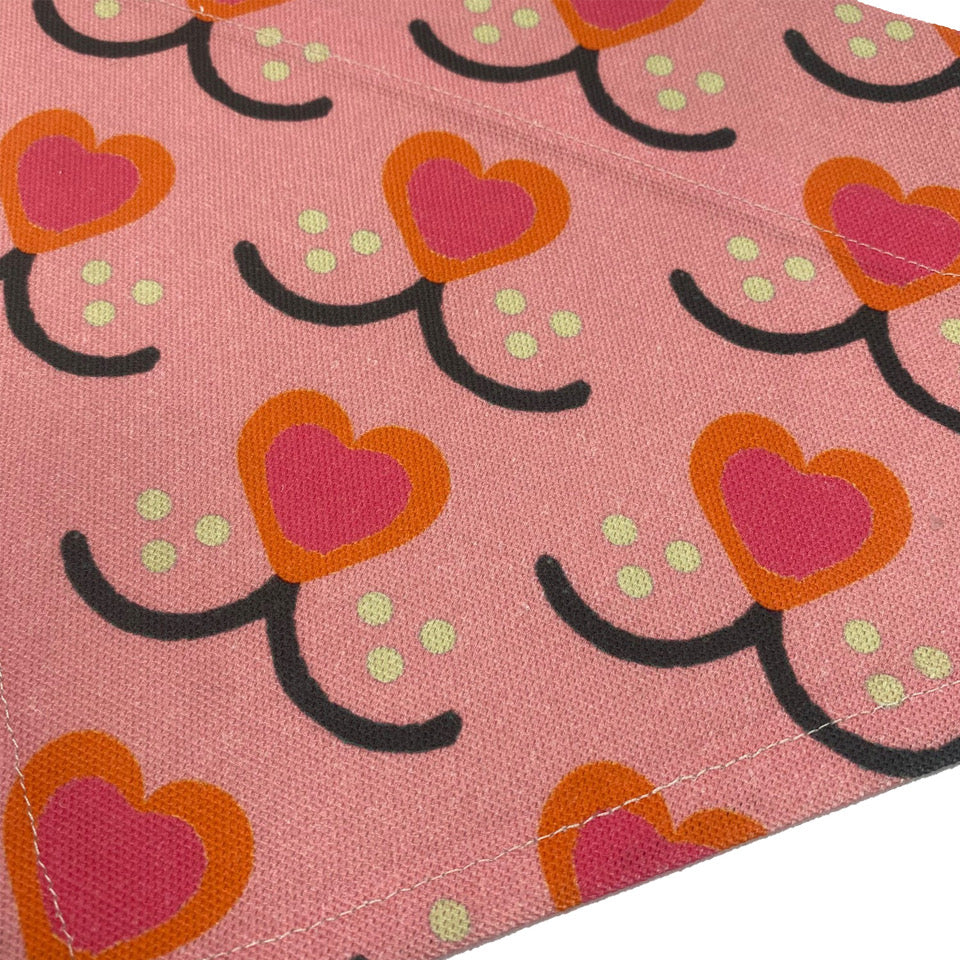 LOVE HEART DOG BANDANA