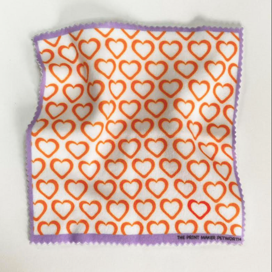 LILLAC & ORANGE LOVEHEART WIPE