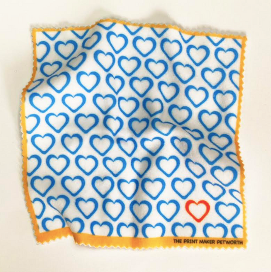 YELLOW & BLUE LOVEHEART WIPE