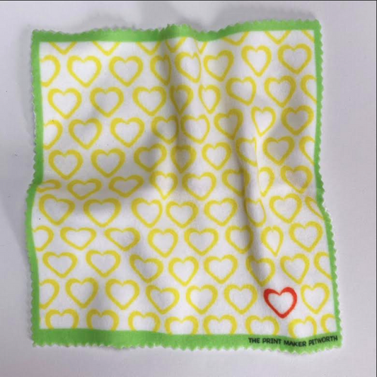 GREEN & YELLOW LOVEHEART WIPE